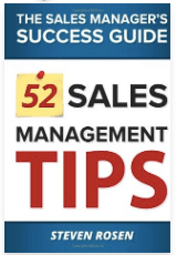 52 Sales Management Tips - One of the best sales books by Steven Rosen