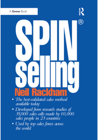 Spin Selling - One of the best sales books by Neil Rackham