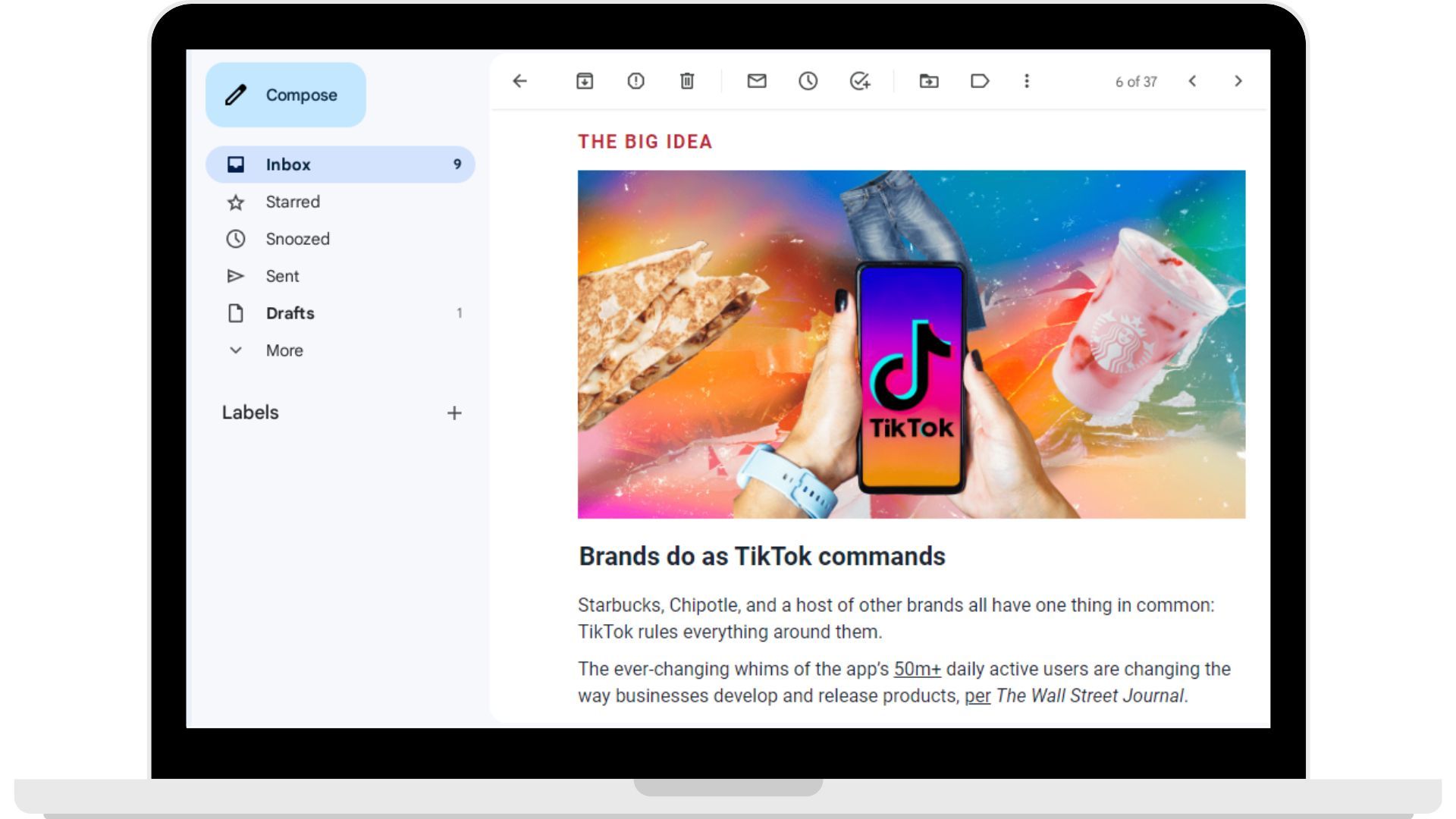 Read blogs in a more conversational and engaging tone.