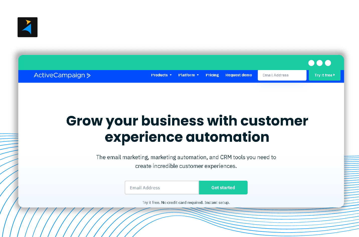ActiveCampaign, a lead nurturing platform.
