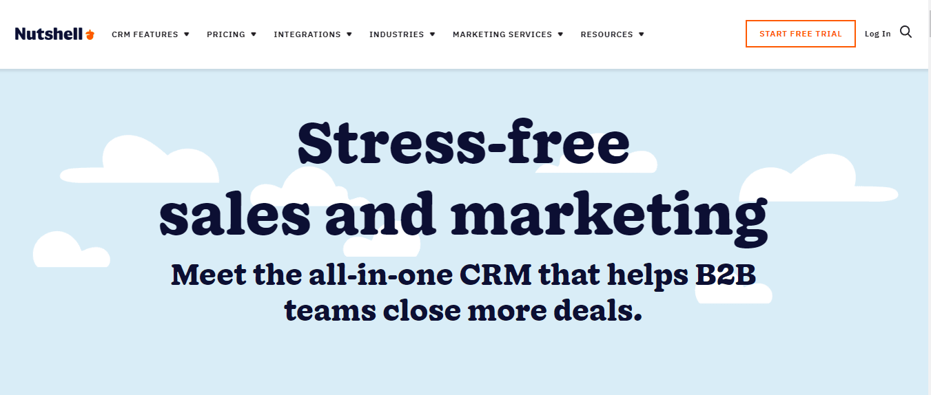 Nutshell, one of the renowned lead nurturing tools.