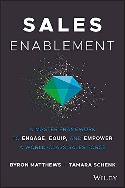 Sales Enablement: A Master Framework – a sales enablement book by Byron Matthews and Tamara Schenk.