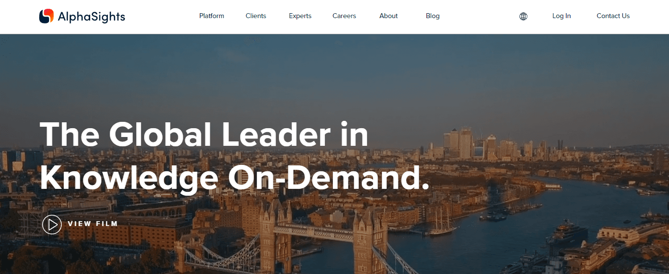 AlphaSights leveraged its internal subject matter experts to generate training content for its teams.(Source)