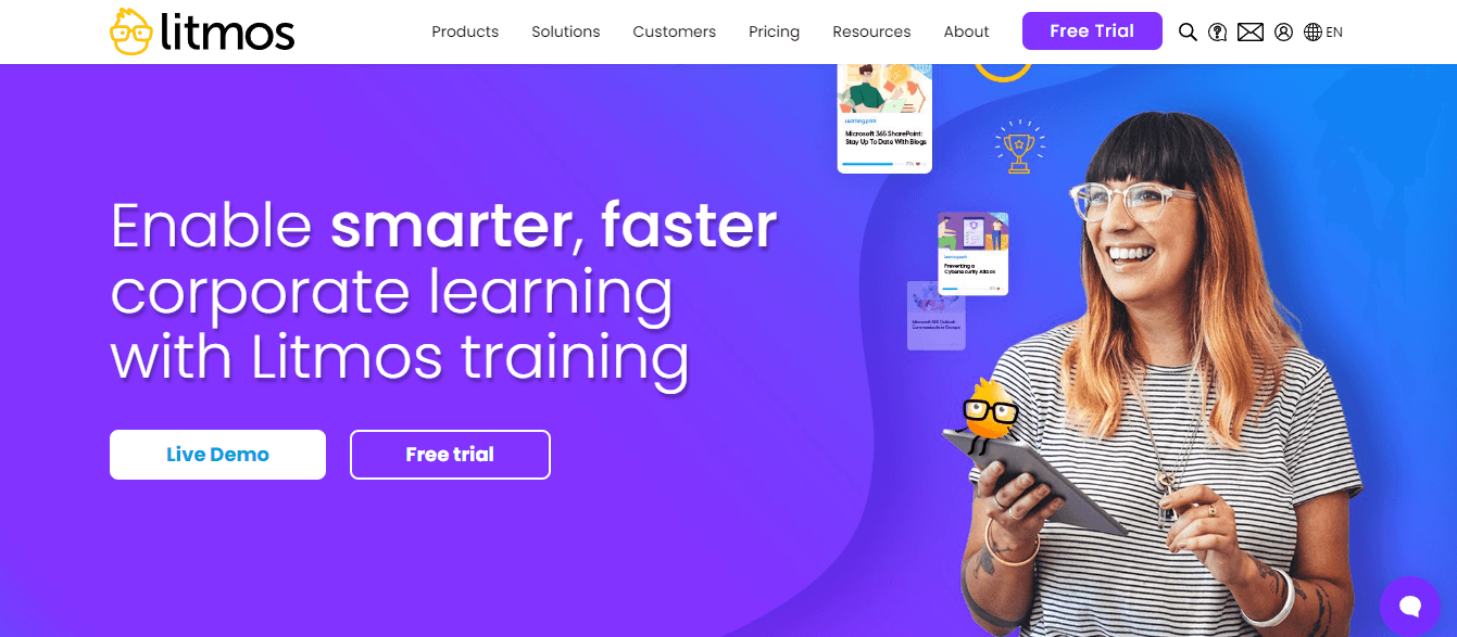Litmos - a learning management channel enablement tool.