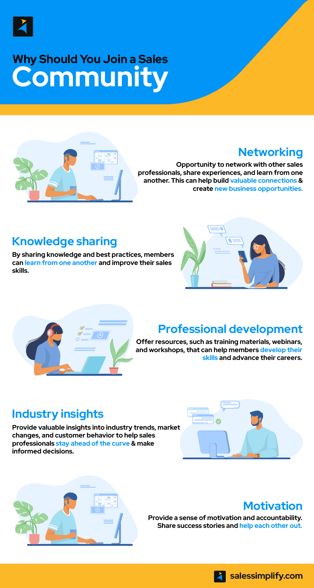 5 reasons to join a sales community today