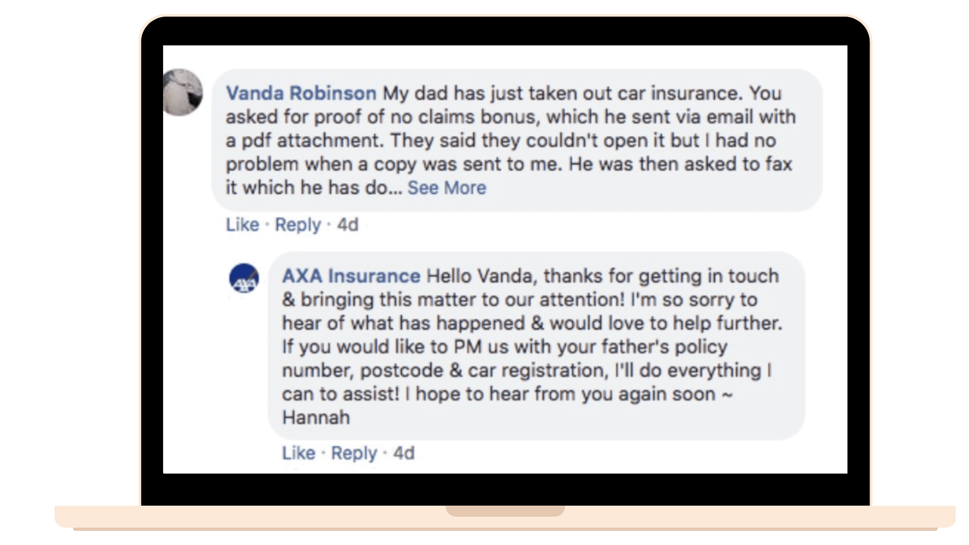 Axa’s Reply To Its Clients