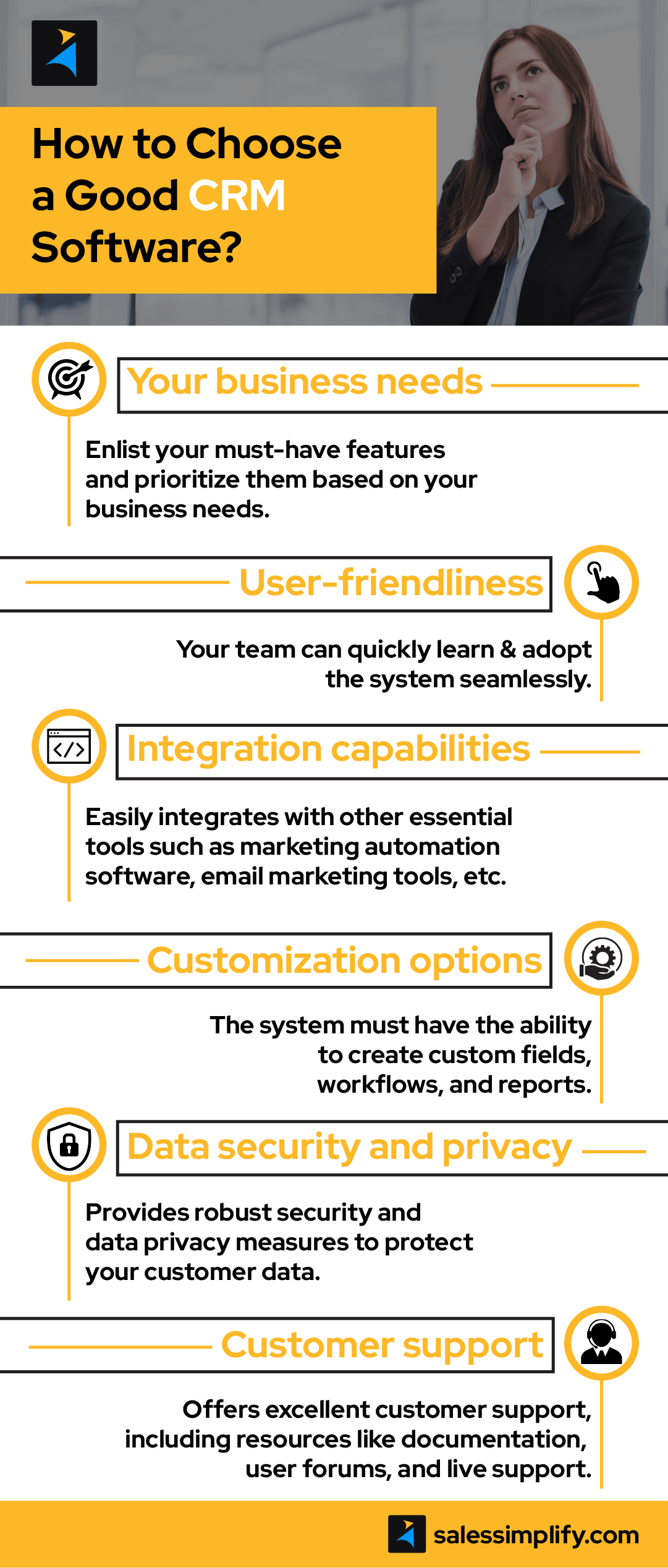6 factors to consider while choosing a CRM