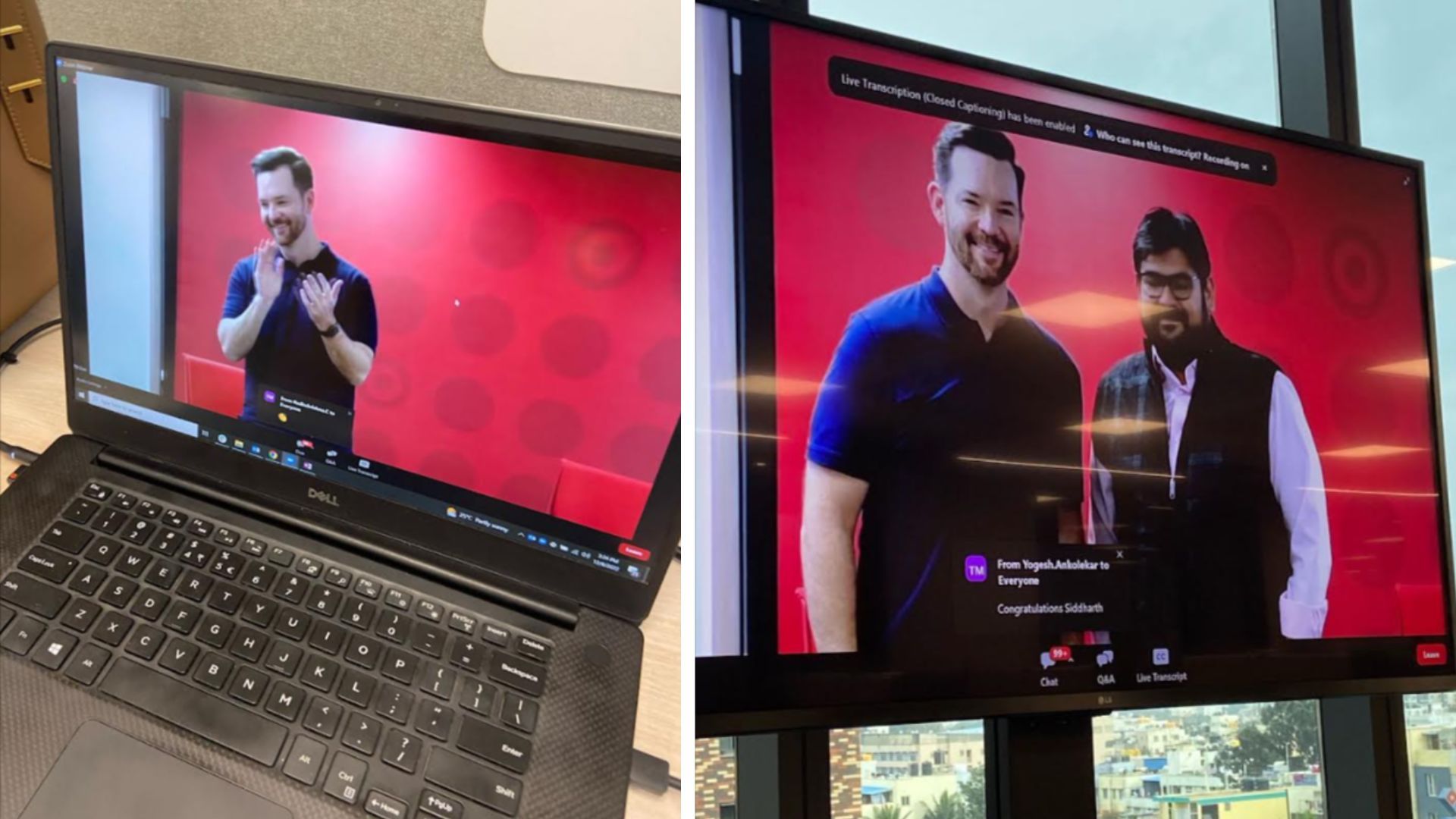 Regular meetings at Target. [Image- Karan Pratap Singh]