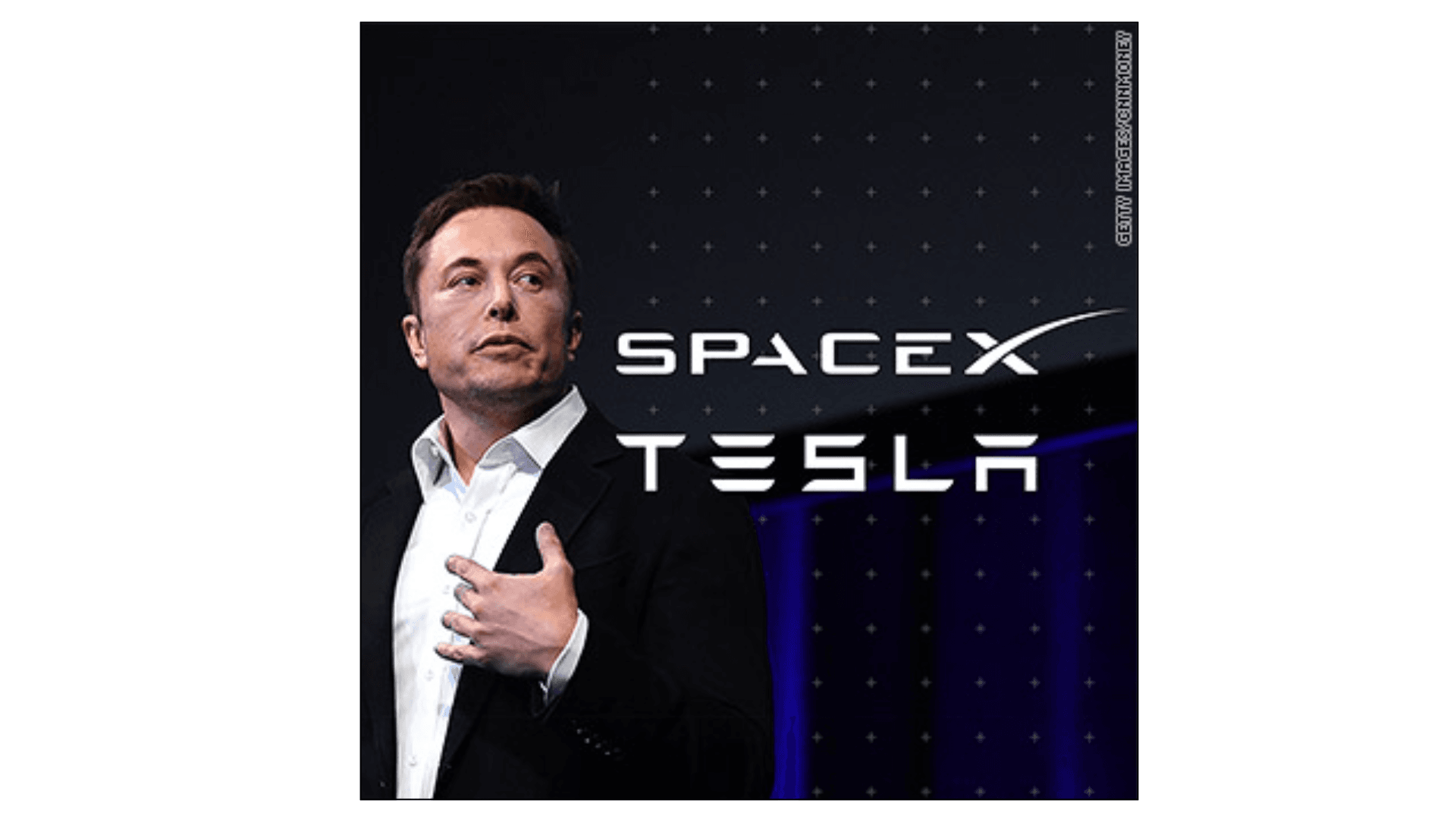 Merger of spacex and tesla. Source - CNNBusiness