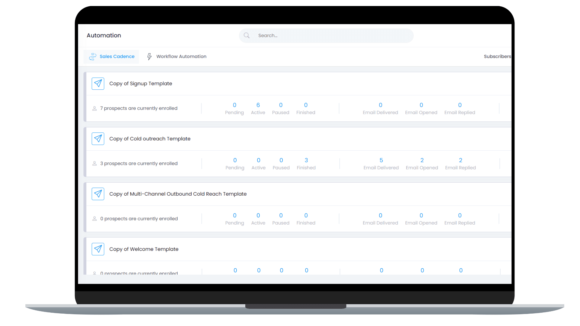 Sales Cadence with Zixflow.