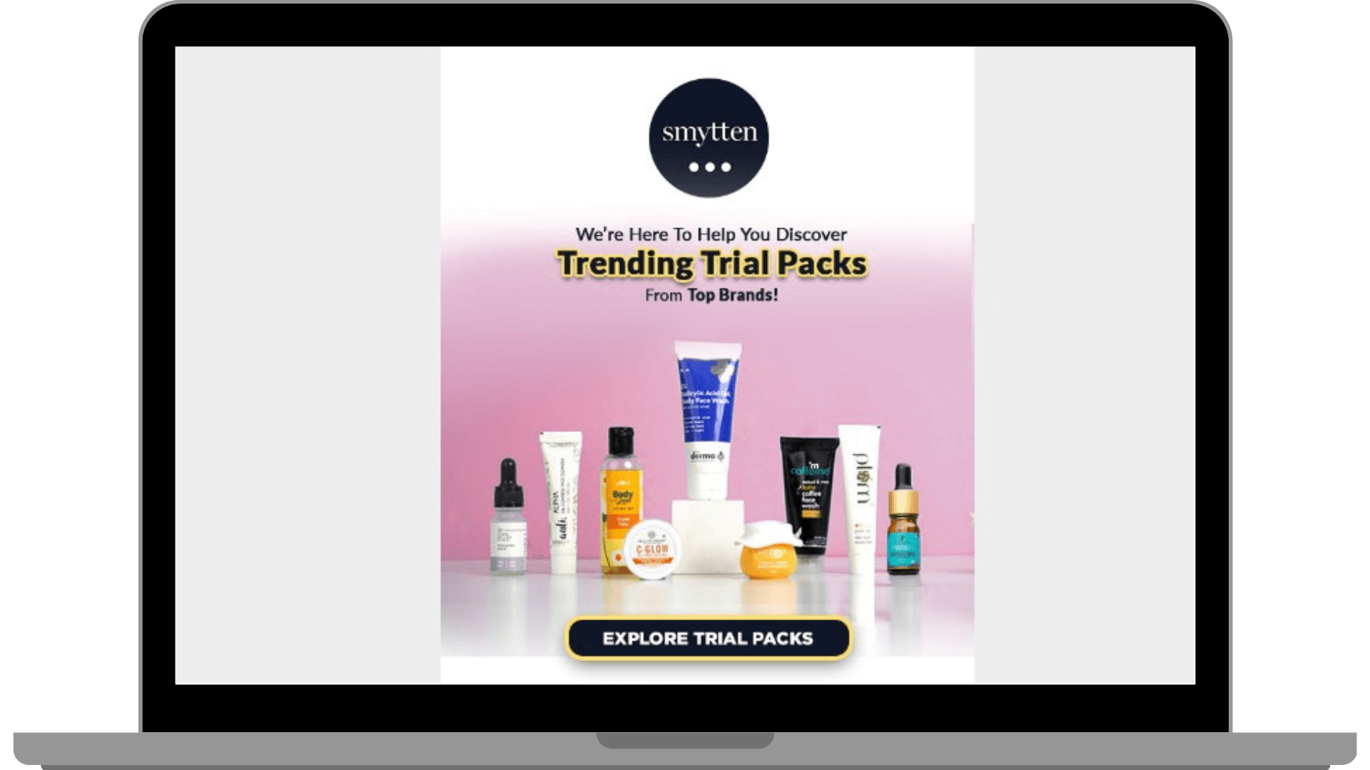 Trial Packs Offered By Smytten.
