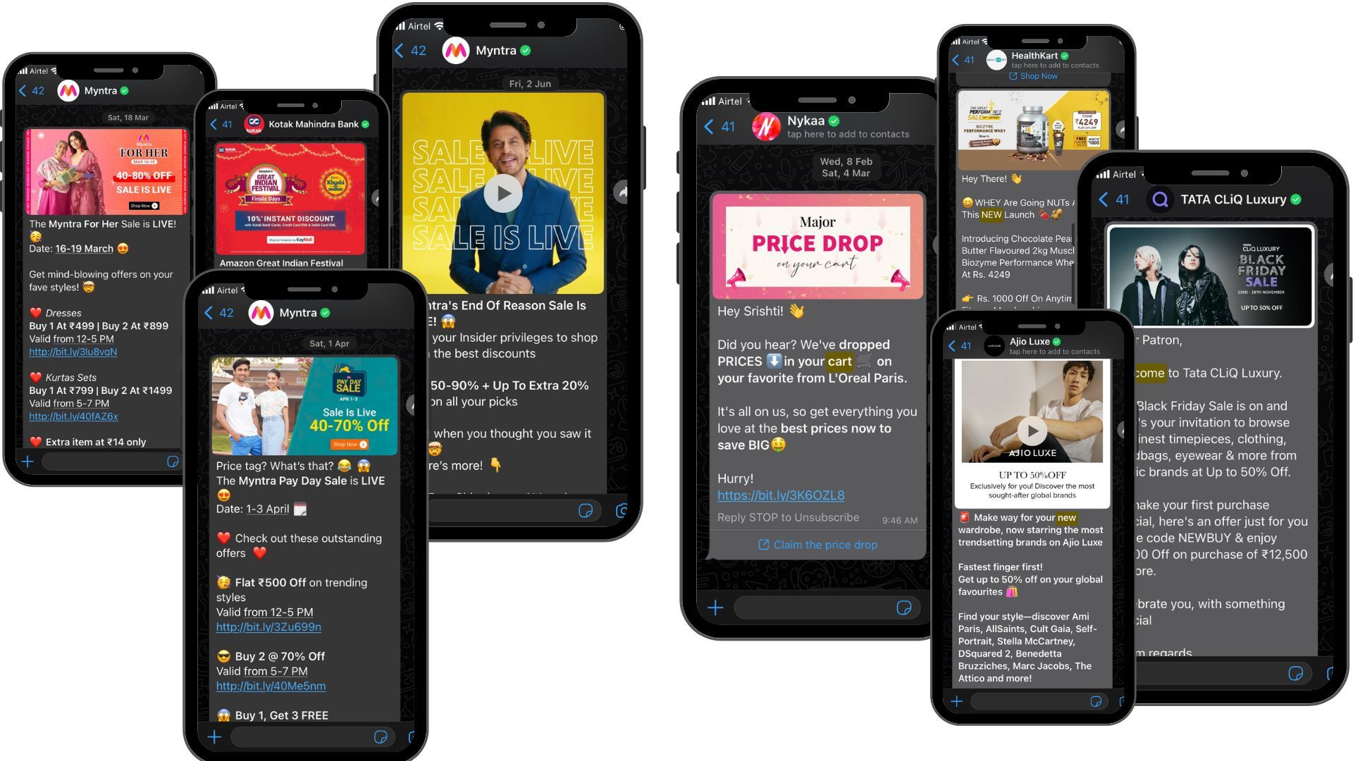 Make your WhatsApp campaigns fun by adding a ton of media!