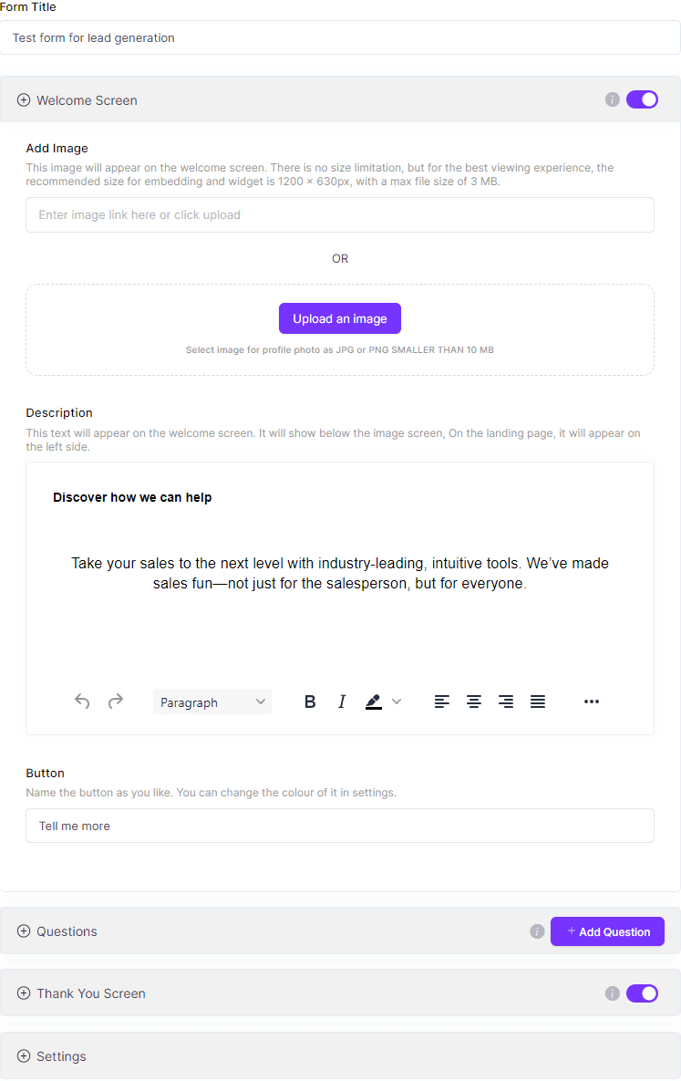 Create the no-code Leadbot with Zixflow, customize it as per your requirements, and deploy it on your website in no time.
