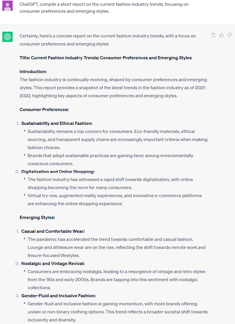 Stay ahead of the curve with market research and make it efficient with ChatGPT