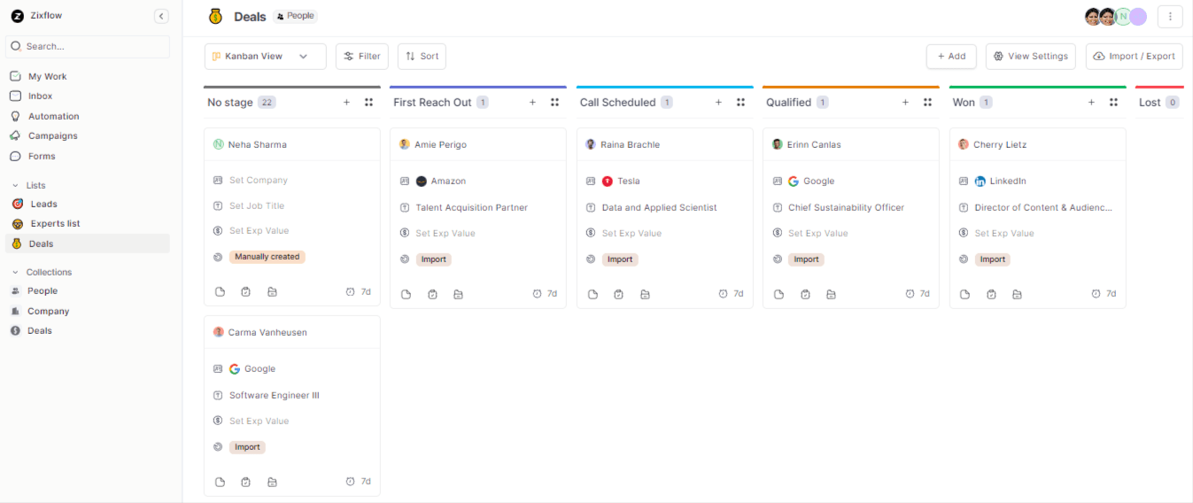 Engagement activity homepage.