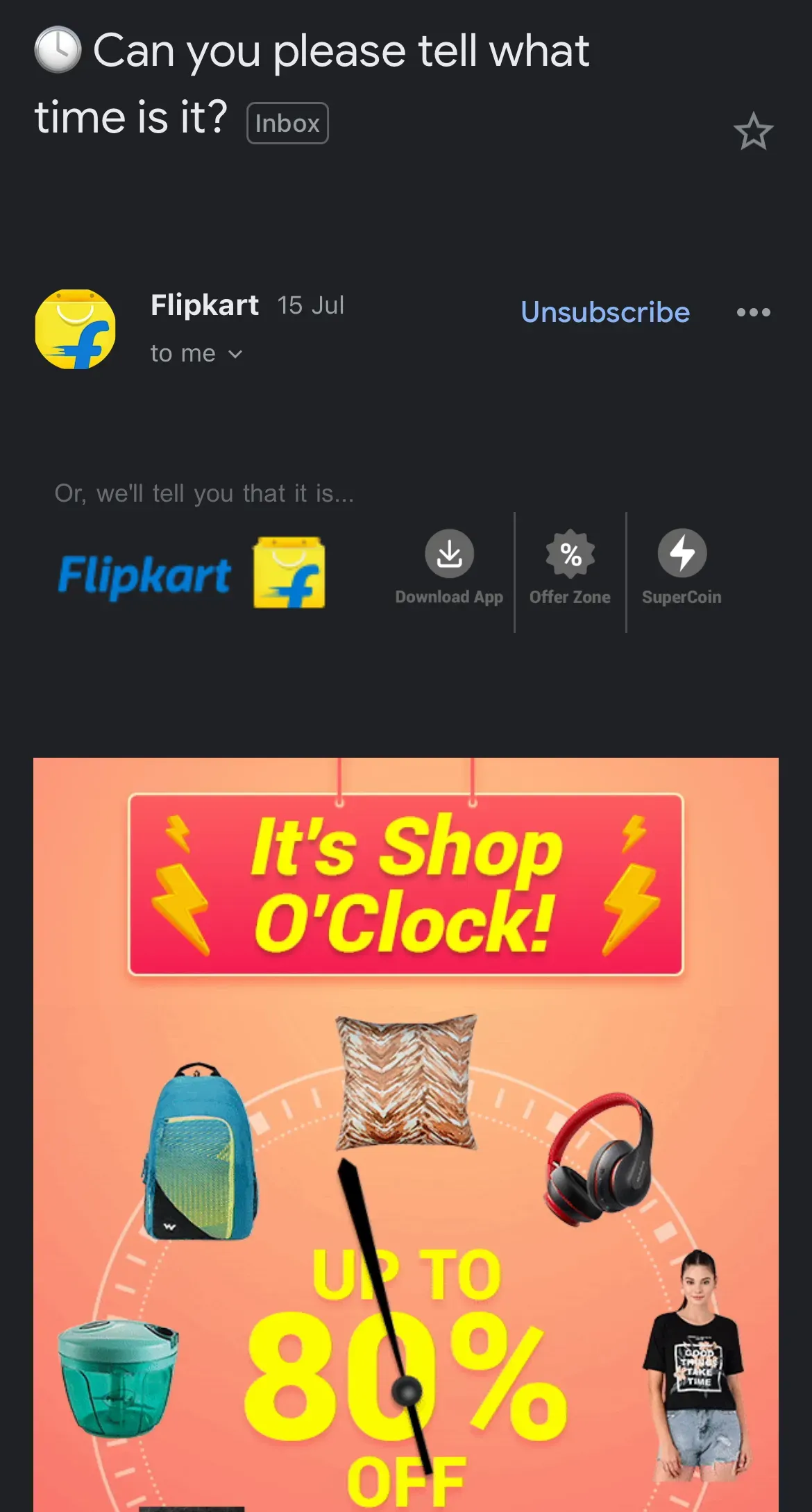 6697c018a832eadfc07c8231_Flipkart’s email with an eye-catching subject line that creates curiosity..webp