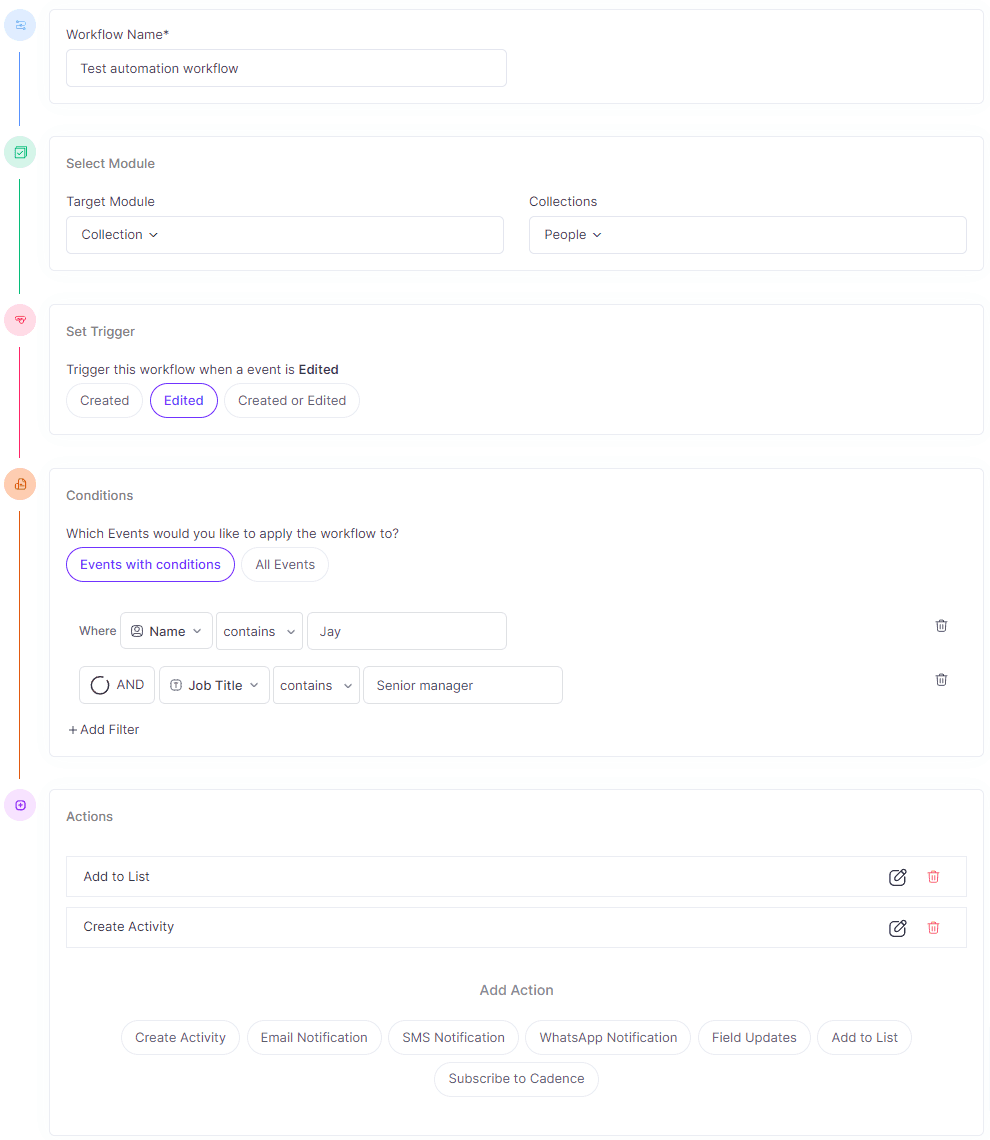 Automated workflow To streamline your workflow for B2B businesses.