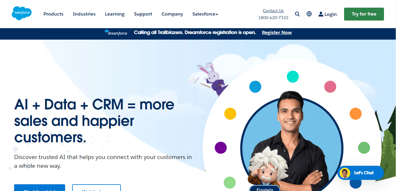 Salesforce - The CRM pioneer.