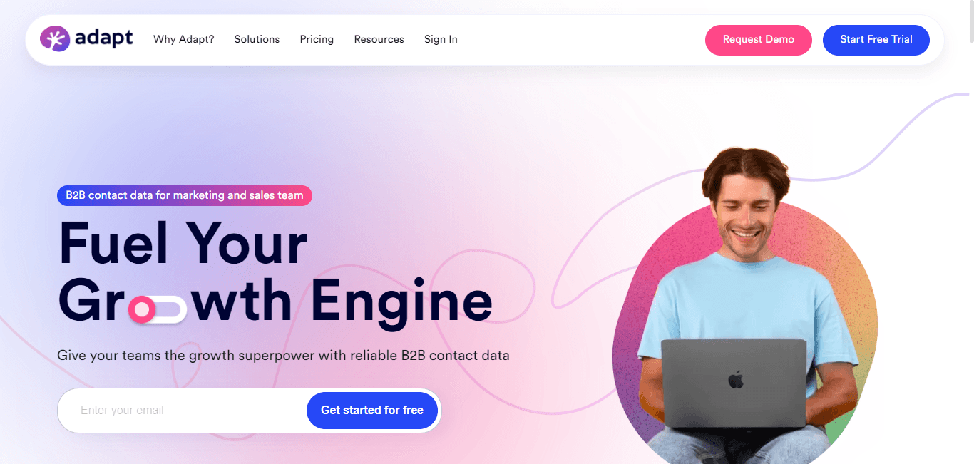 Give your teams the growth superpower with reliable B2B contact data.