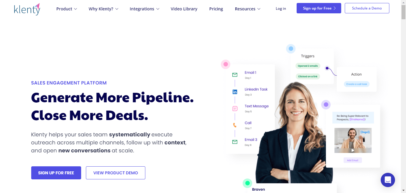 Automate outreach with Kenty.
