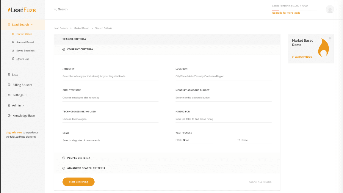 Simplify lead generation with LeadFuze.