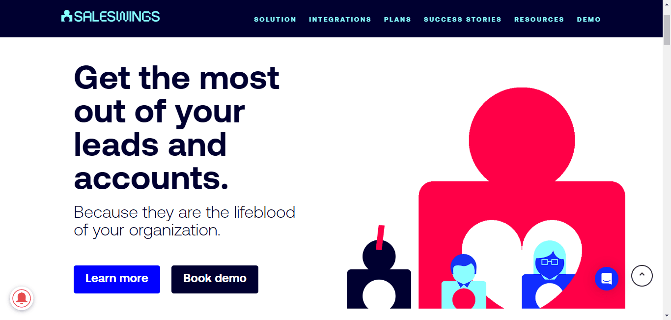 Efficiently Gain leads through SalesWings.