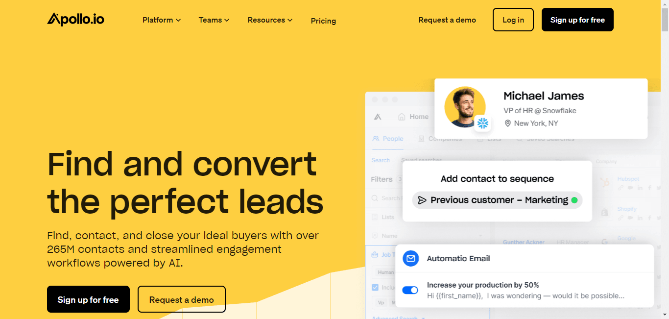 Elevate outreach with Apollo.