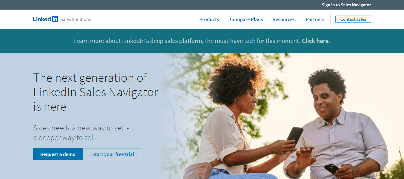 LinkedIn sales navigator - your networking Goldmine.