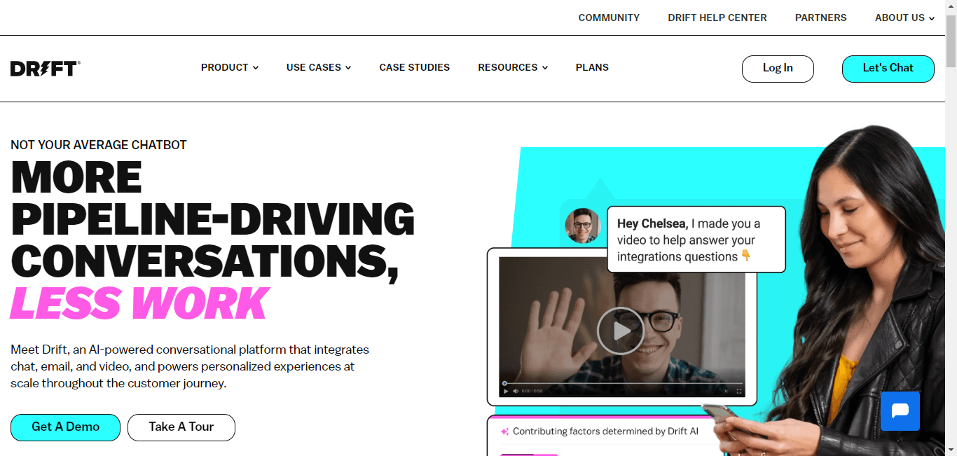 Enhance engagement with Drift.