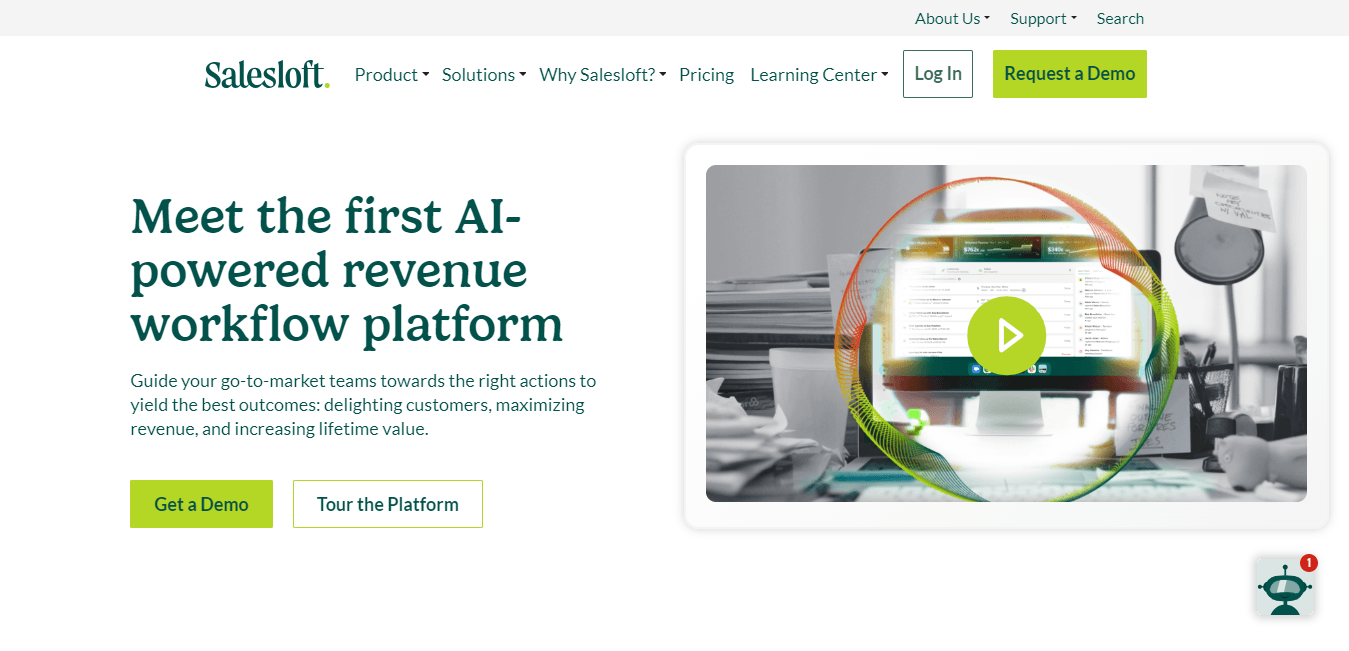 Improve Sales engagement with SalesLoft.
