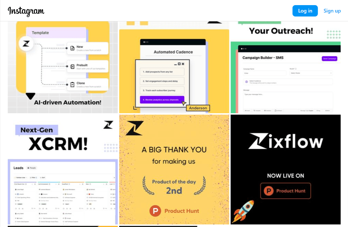 Zixflow and Target sharing useful yet engaging content on social media.