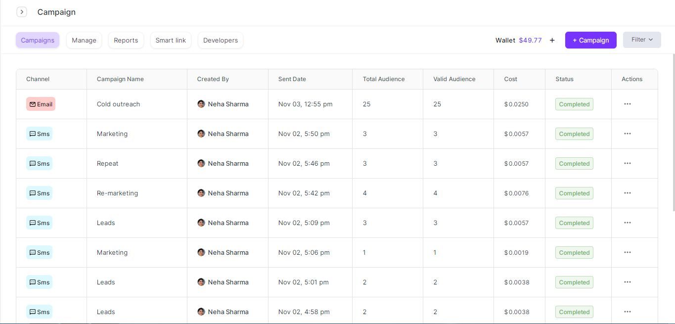 Use multiple channels to engage with your customers.