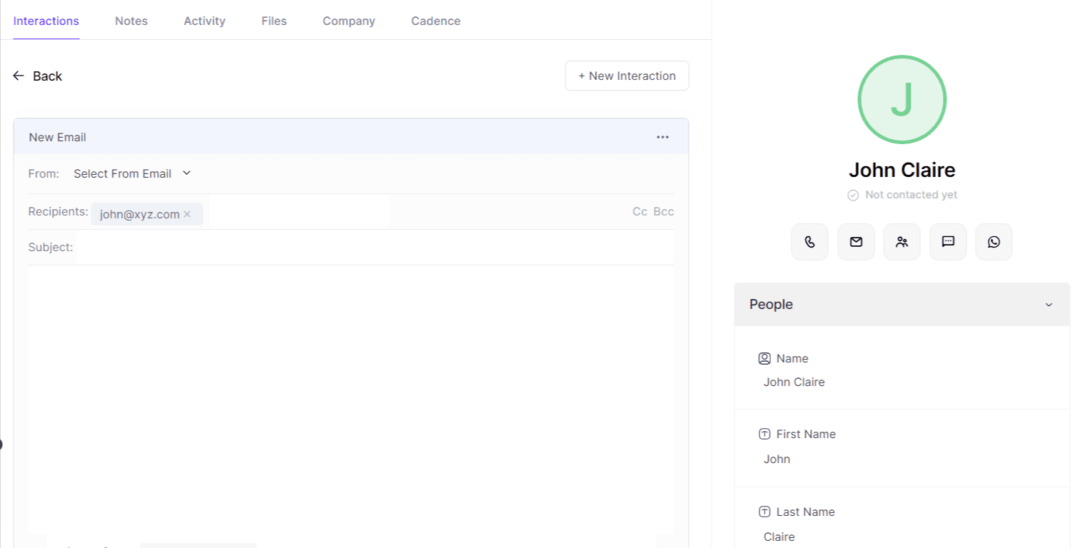 Personalize emails with the help of AI wizard on Zixflow.