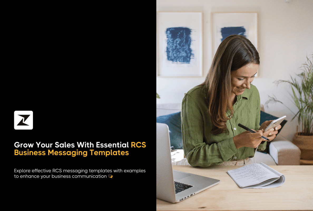 RCS Business Messaging Templates [With Examples]
