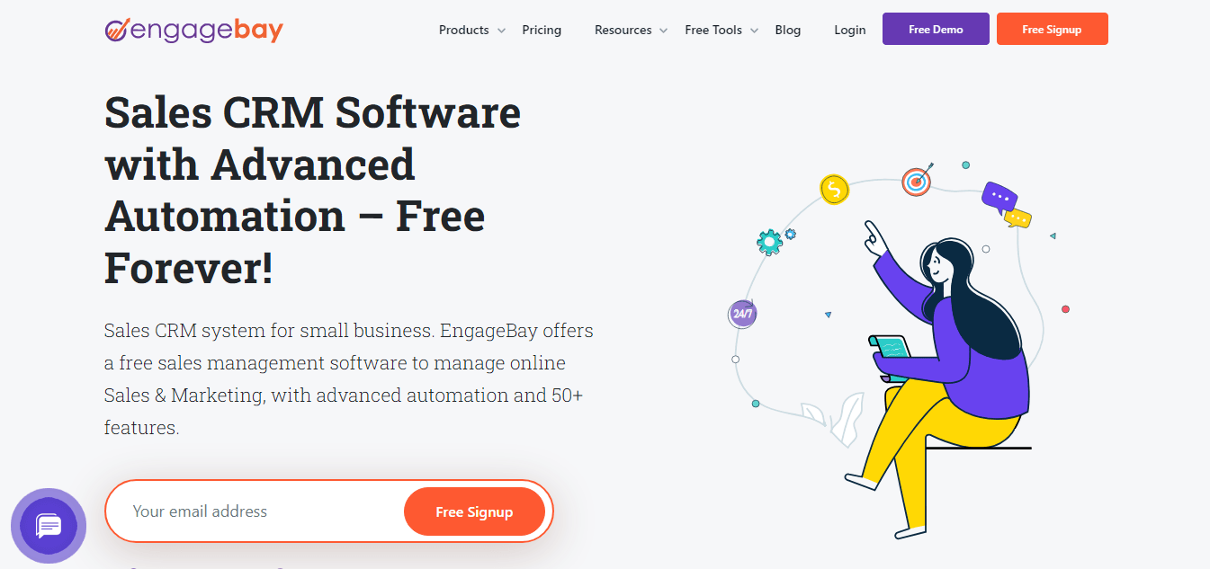 EngageBay, an advanced Attio alternative.