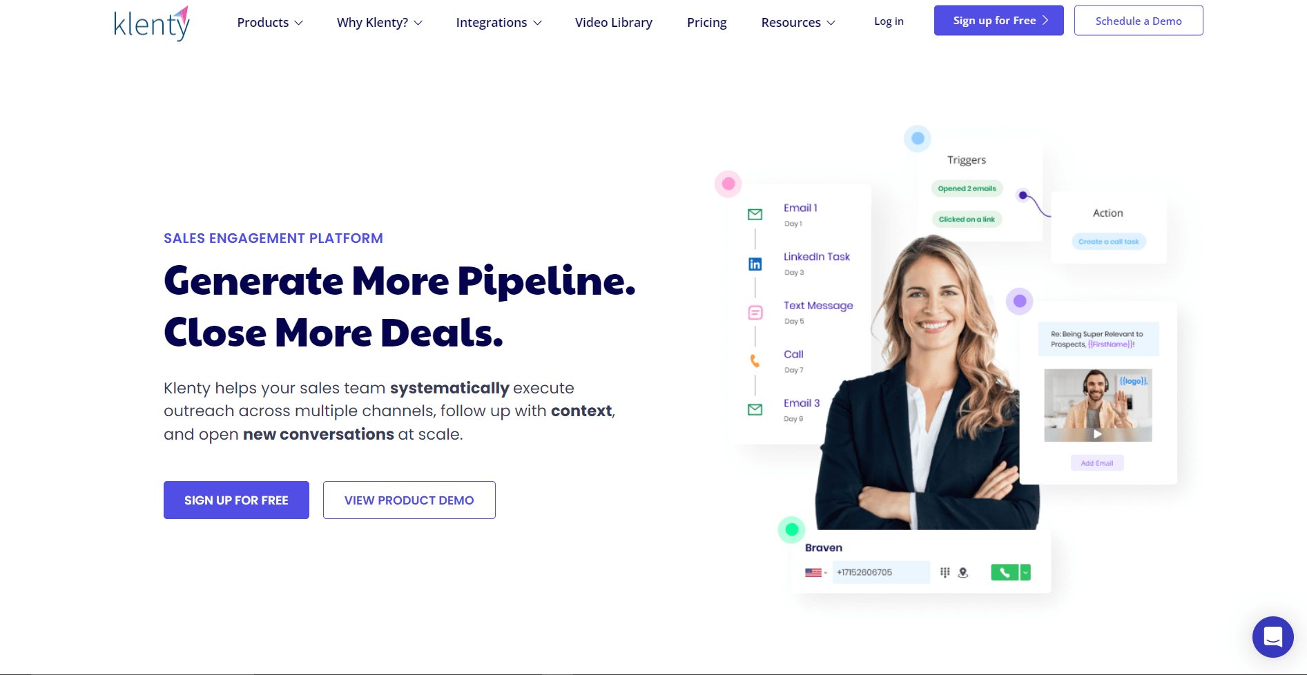 Klenty - automate all your time consuming tasks.