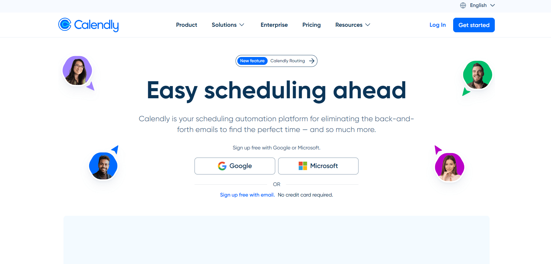 Calendly - arrange meetings online.