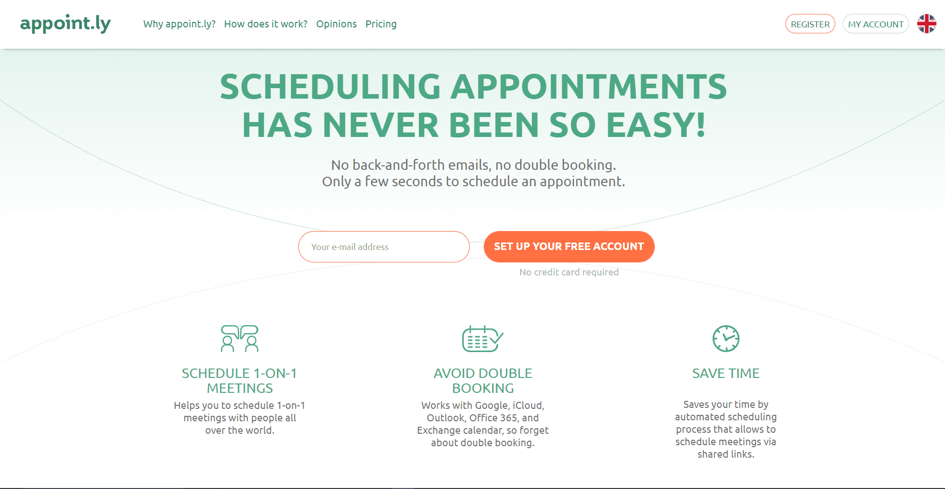 Appoint.ly - set up meetings, maintain appointments, and schedule.