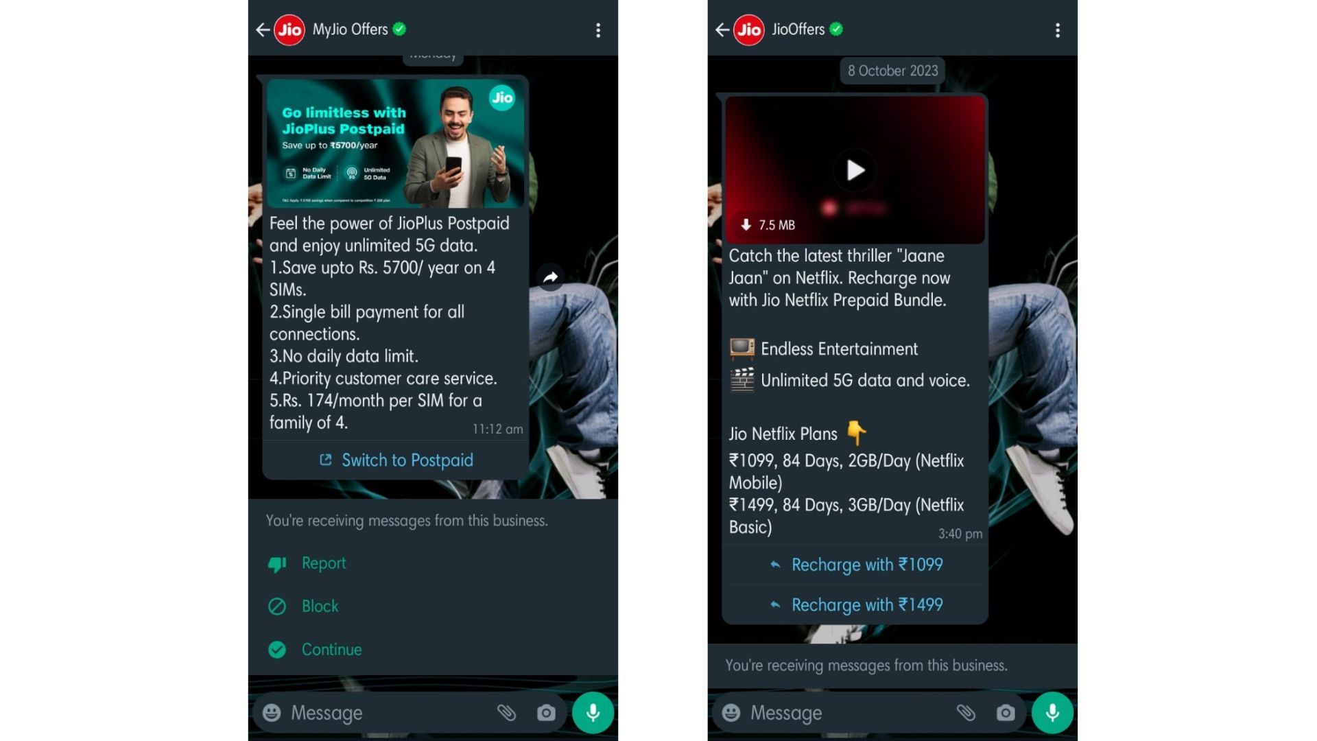 In the CRM audit, remove redundant data before sending WhatsApp marketing messages just like Jio.