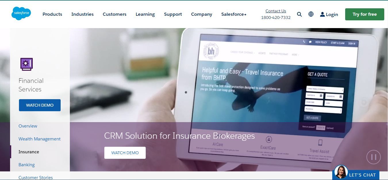 Make your payment process easy with Salesforce.