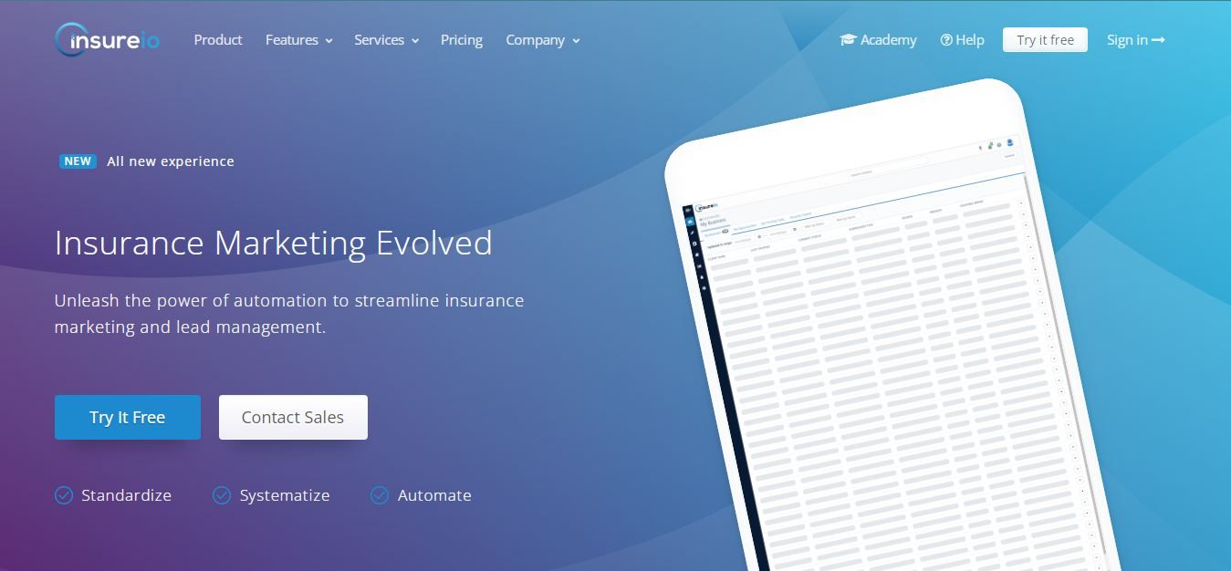 Build relationships with your customer efficiently by using Insureio.