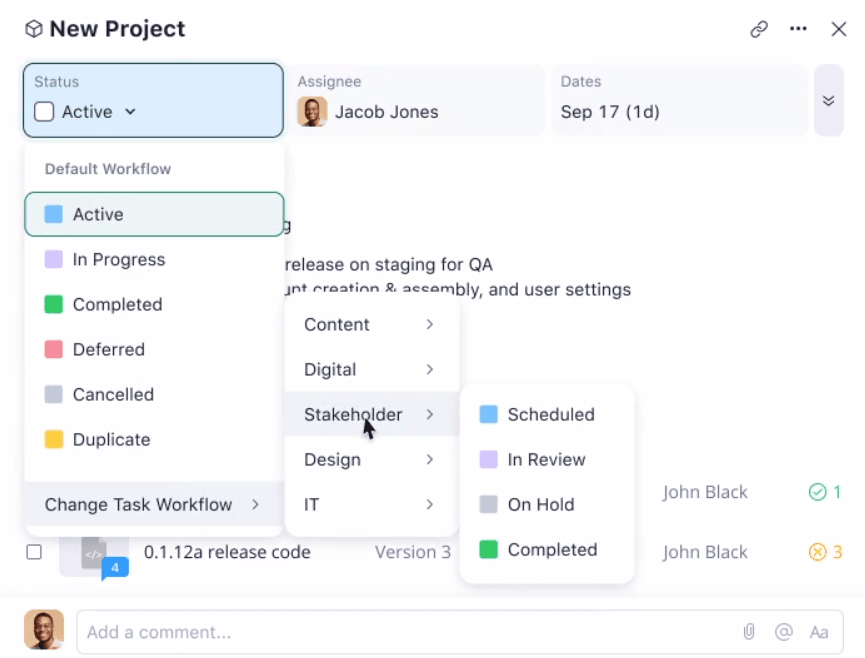 Wrike is one of the best project management CRMs. Source