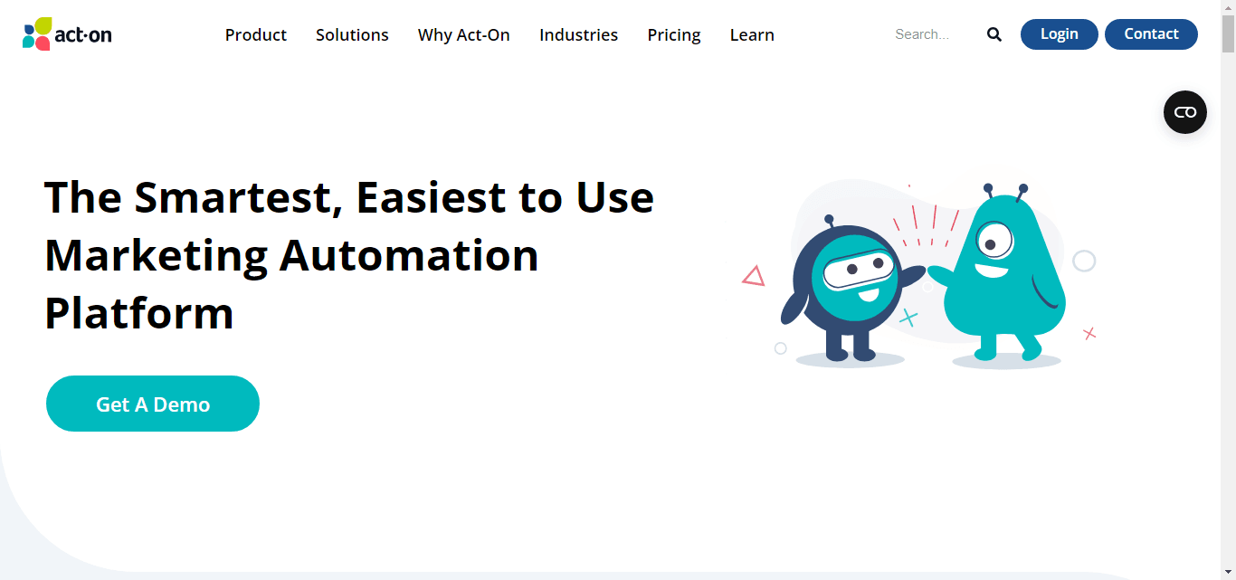 Act-On, marketing and sales automation software.