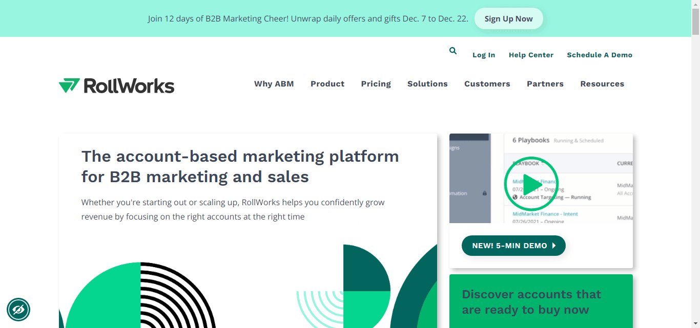 RollWorks, an account-based sales automation platform.