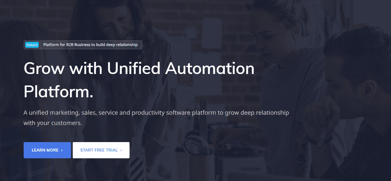 Aritic, a unified sales automation platform.