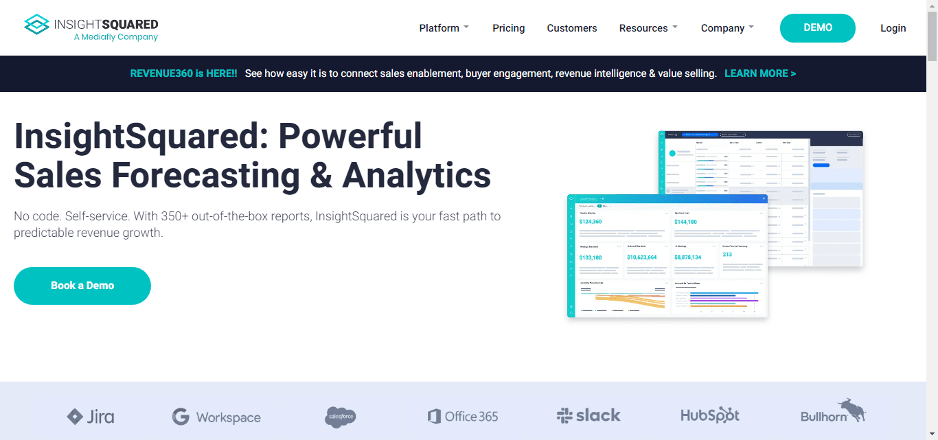 InsightSquared, a complementary sales automation platform.