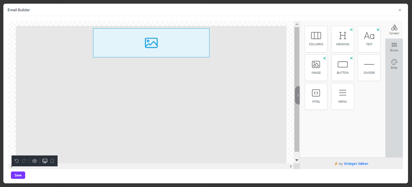 Zixflow is known for its ease of use and you can create professional emails just by dragging and dropping through the email builder.
