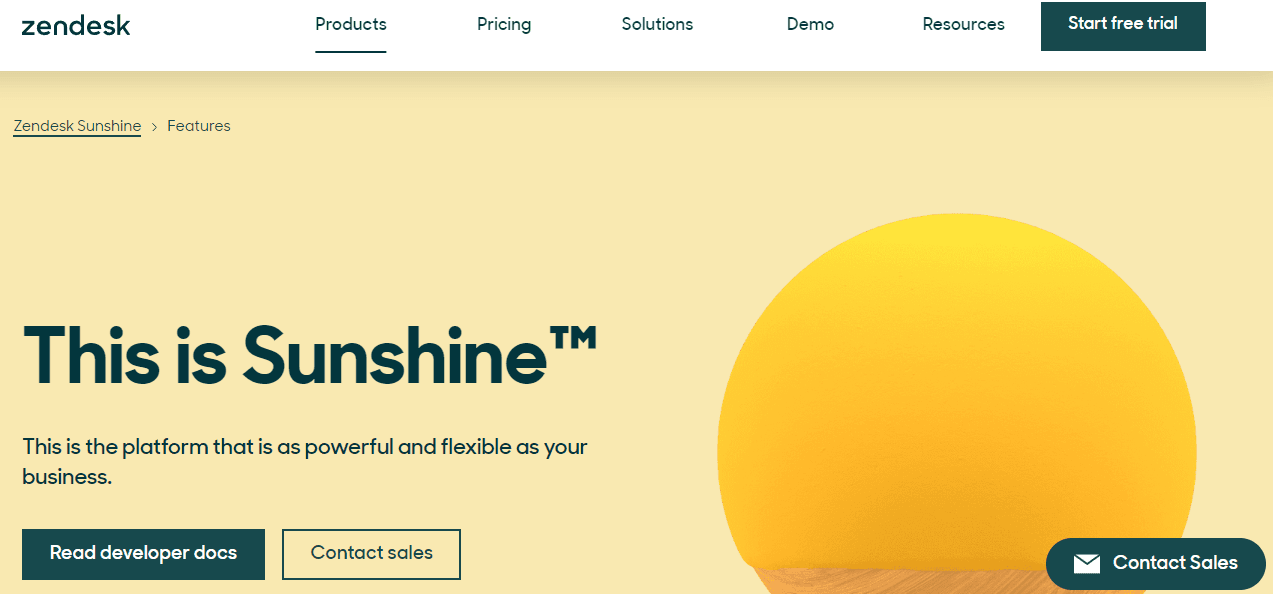 Zendesk Sunshine, a flexible alternative to 360dialog.