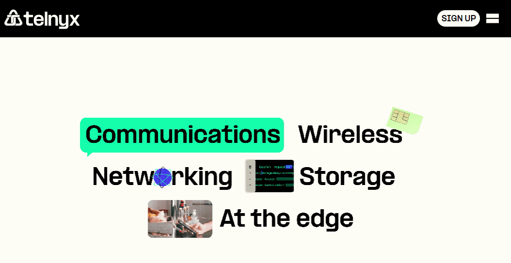Telnyx, a wireless networking alternative to Karix.