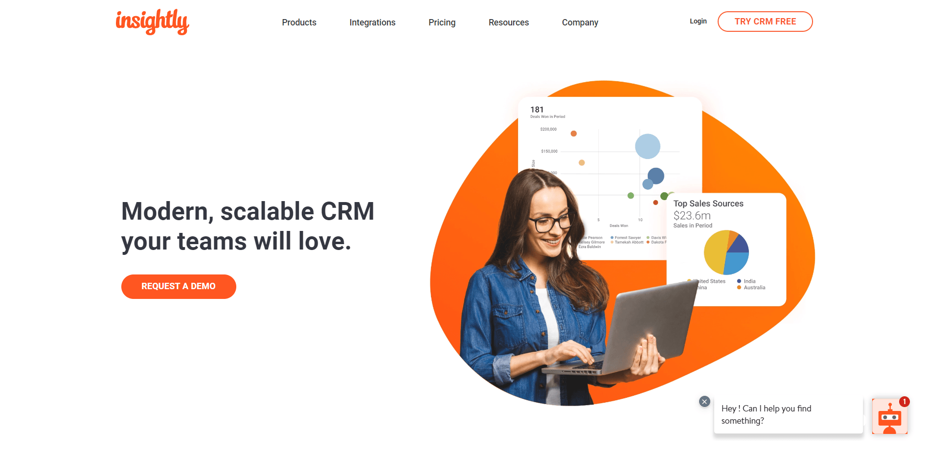 Insightly is a Monday alternative CRM and project management tool, tailored for small businesses.
